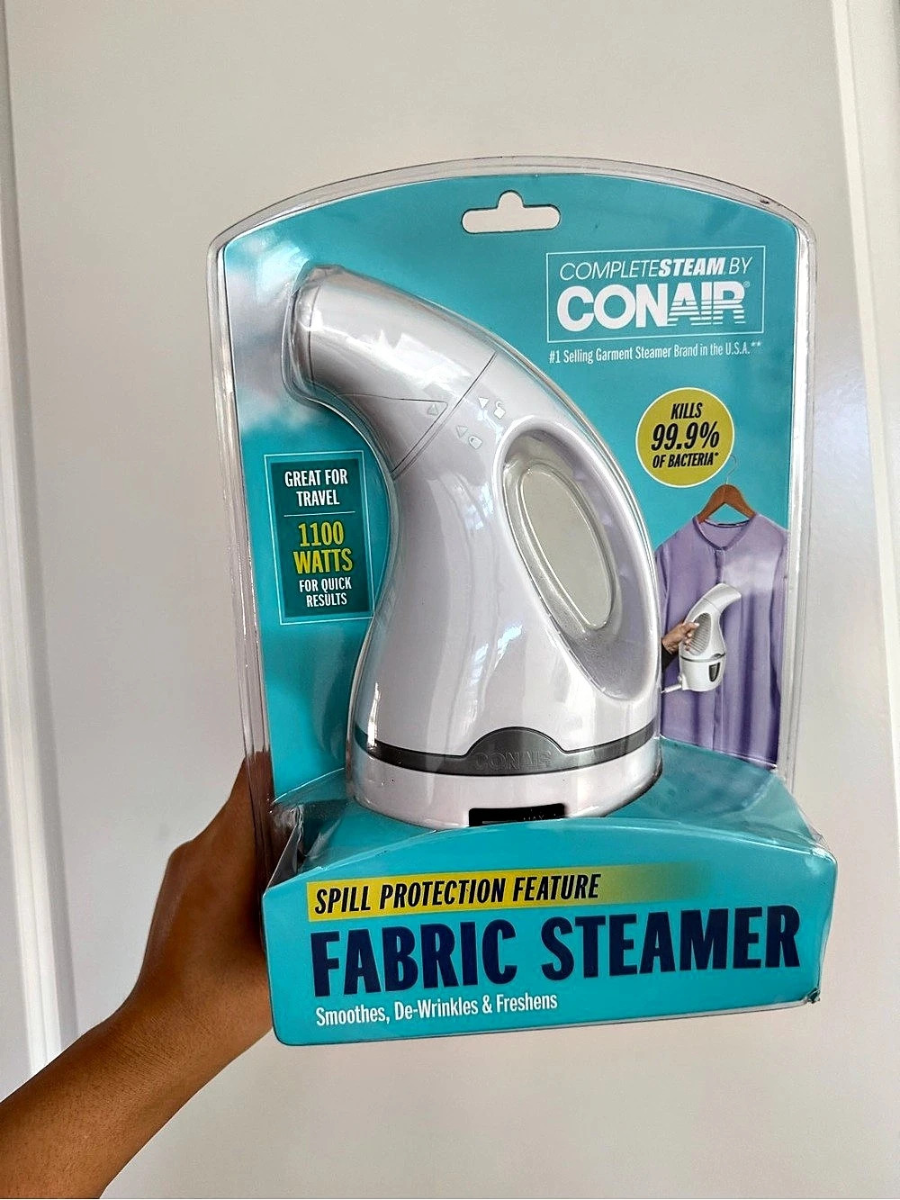 Conair CompleteSteam Fabric Steamer Fabric Steamer NWT White